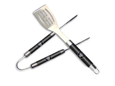 Raiders Raiders BBQ Grill Utensil Set